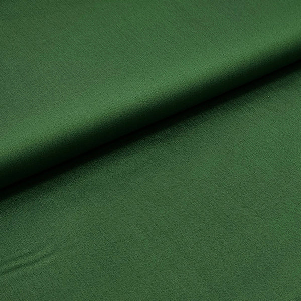 Baumwolle Satin uni fein grün