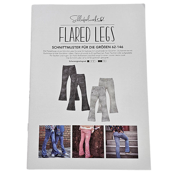 Papierschnittmuster Flared Legs 62-146
