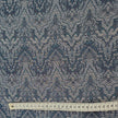 Jacquard Wellen blau und marine
