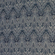 Jacquard Wellen blau und marine