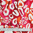 Viskose Leopard orange und pink