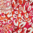 Viskose Leopard orange und pink