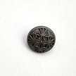 Metallknöpfe geometrische Blumen zinn 13mm