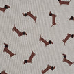 Canvas Leinenoptik Dachshund