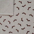 Canvas Leinenoptik Dachshund