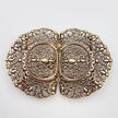 Dirndlschließe aus Metall gold 53mm/80mm