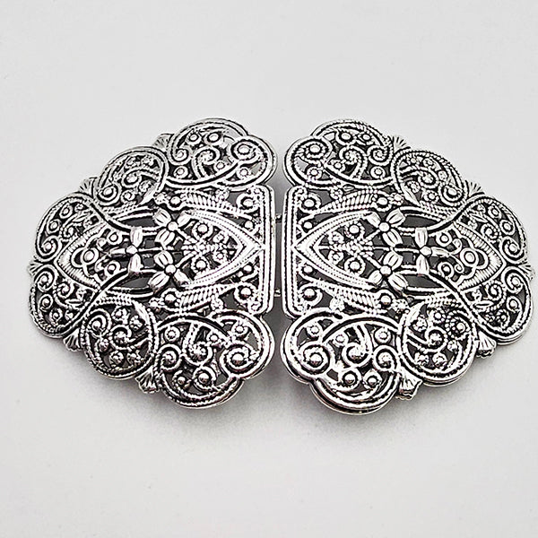 Dirndlschließe aus Metall 92mm/53mm