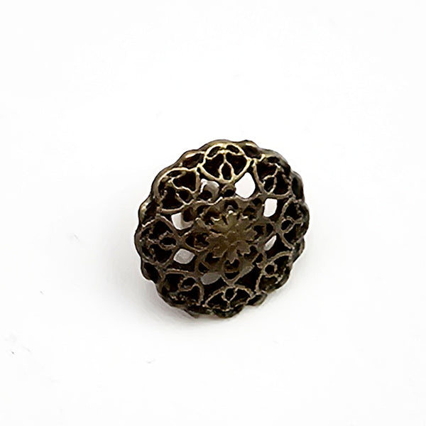 Metallknöpfe Ornament altgold