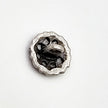 Metallknöpfe Ornament altsilber