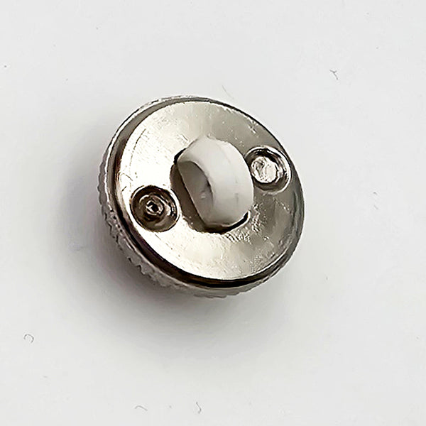 Perlenknopf weiß 11mm