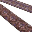 Elastic Band Jacquard Khaki, altrosa und flieder 4cm
