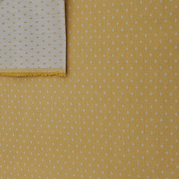 Jacquard Rauten gelb