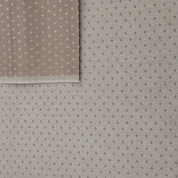 Jacquard Rauten hellbraun