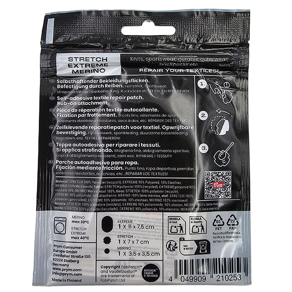 Farbpatch extreme, Stretch und Merino von Prym