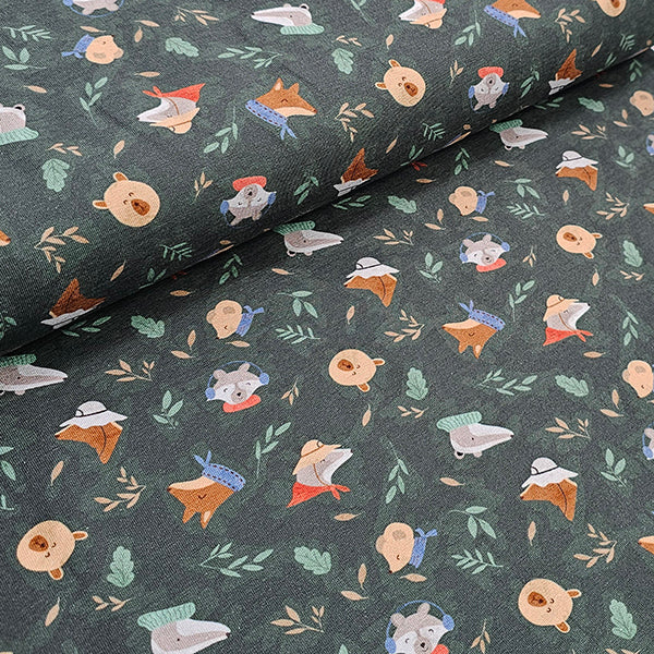 Jersey Waldtiere grün