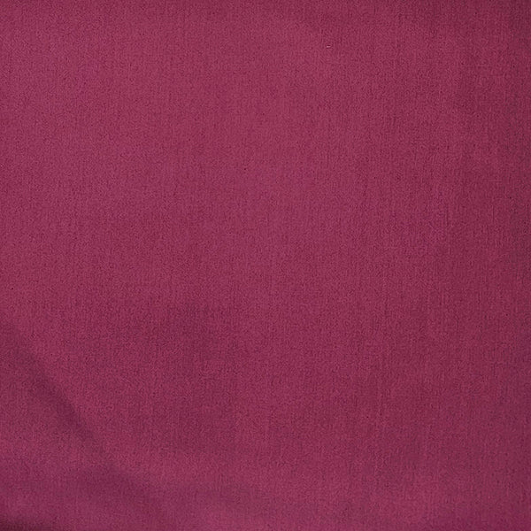 Baumwolle Satin uni fein rouge