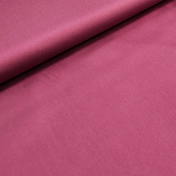 Baumwolle Satin uni fein rouge