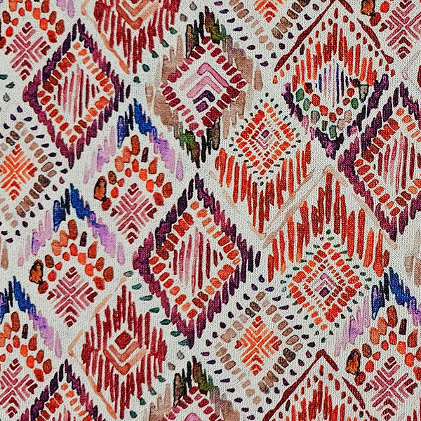 Viskose Strick geometrisch