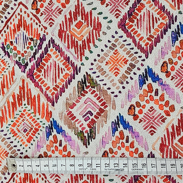 Viskose Strick geometrisch