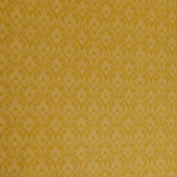 Baumwolle Halbdruck Ornamente in gelb