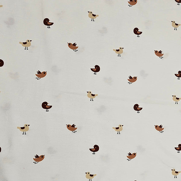 Jersey Hühner und Vögel