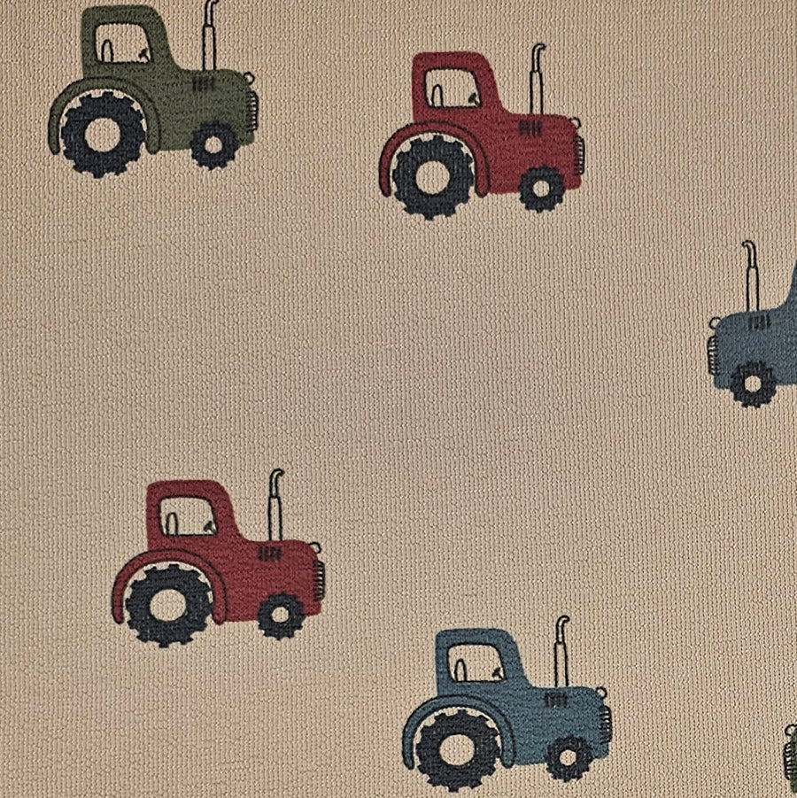 Terry Krepp Traktor beige