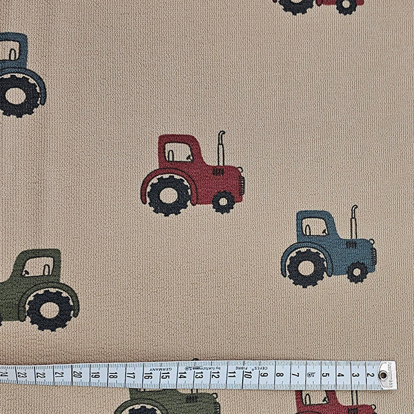 Terry Krepp Traktor beige