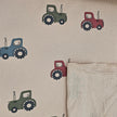 Terry Krepp Traktor beige
