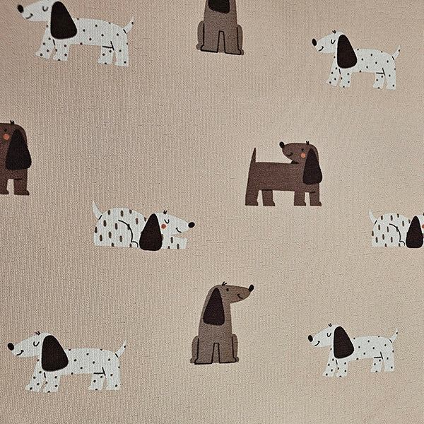 Terry Krepp Hunde beige