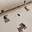 Terry Krepp Hunde beige