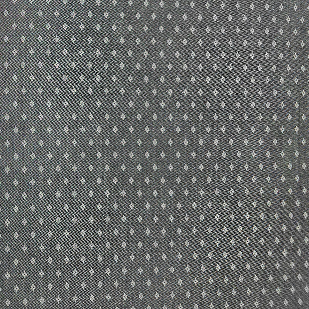 Jacquard Rauten schwarz