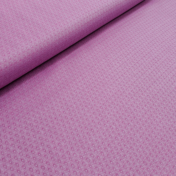 Jacquard feine Rauten rosa