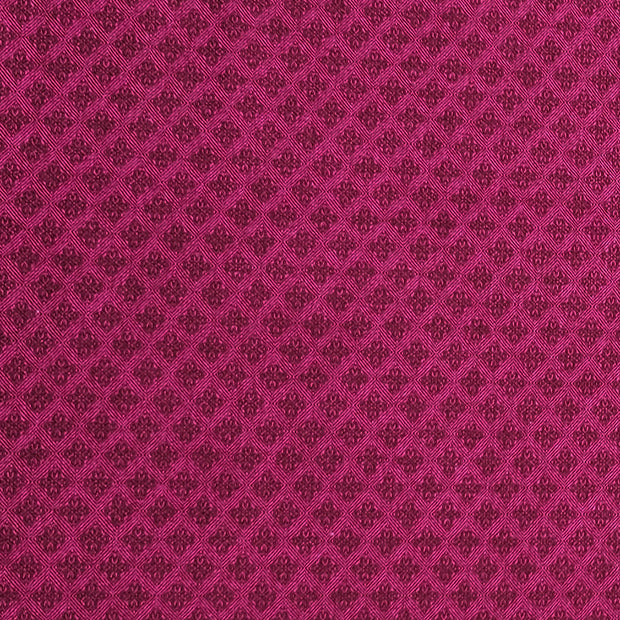 Jacquard feines Muster magenta