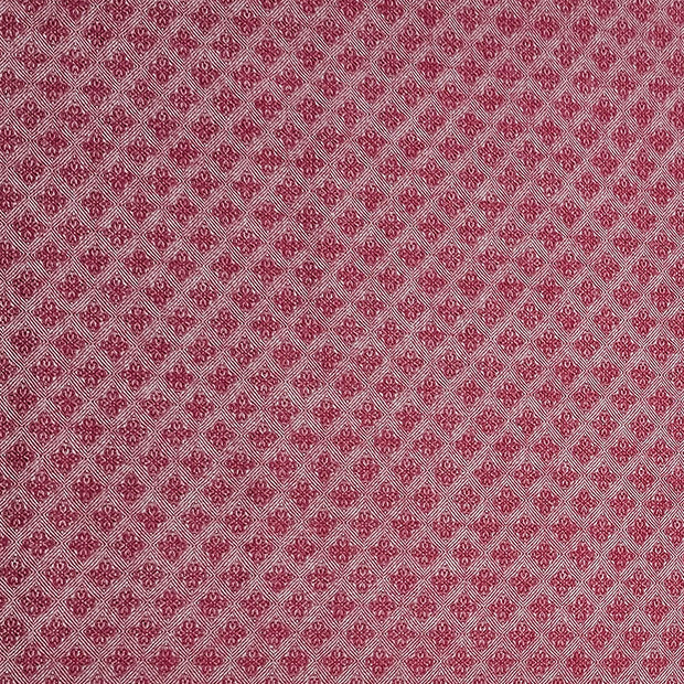 Jacquard feines Muster rot