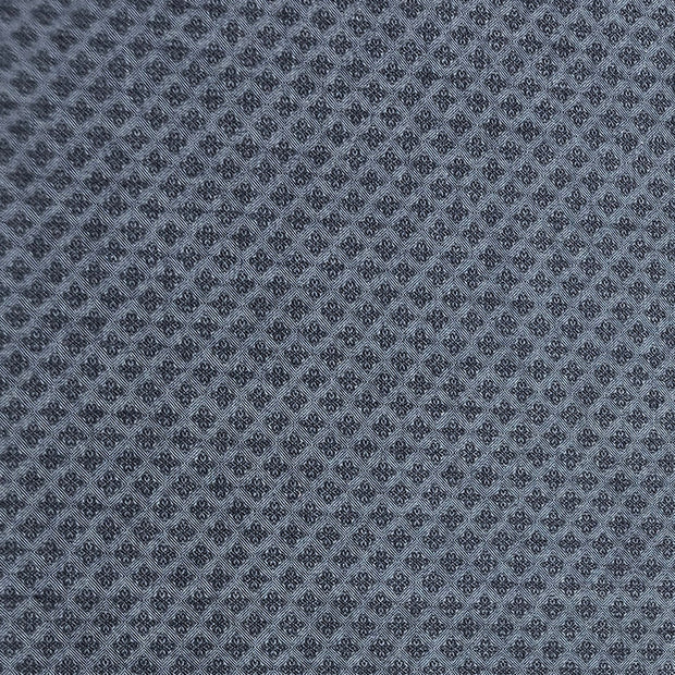 Jacquard feines Muster blau