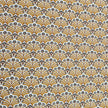 Baumwollsatin Siena Blumen gelb