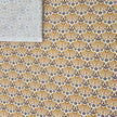 Baumwollsatin Siena Blumen gelb