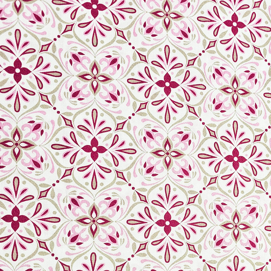 Trachten Stoffpaket Cord beige und Jacquard mit Schürze