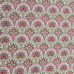 Baumwollsatin Siena Floral rosa und beige