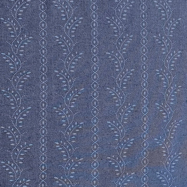 Baumwolle blau streifen