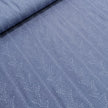 Baumwolle blau streifen