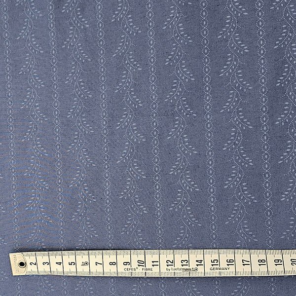 Baumwolle blau streifen
