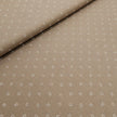 Baumwolle Streublümchen braun