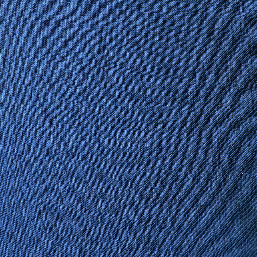 Leinen uni blau