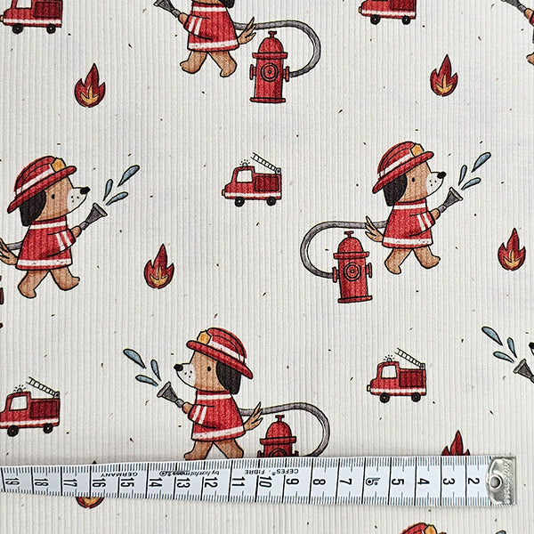 Rippjersey Feuerwehr Hunde