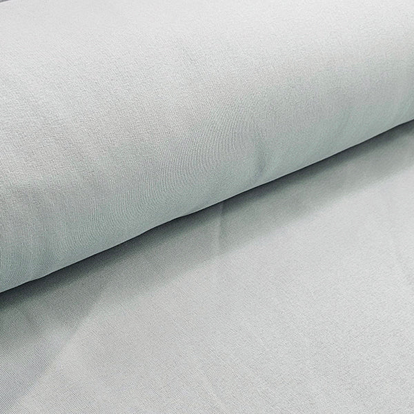 Sweatstoff uni aqua Glass
