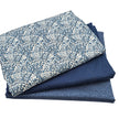 Trachten Stoffpaket in blau mit Ornament Schürze