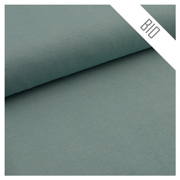 Jersey Stoffpaket Planeten indigoblau und streifen mit Bündchen Bio