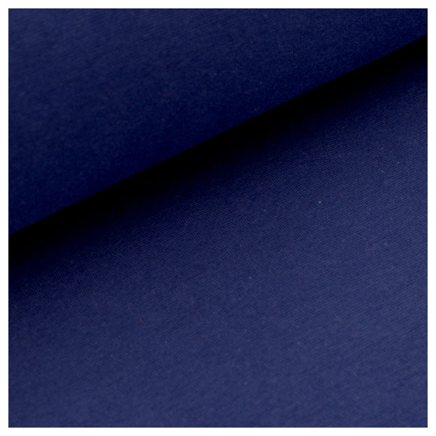 Jersey Stoffpaket Weltraum und Streifen kobalt mit Bündchen