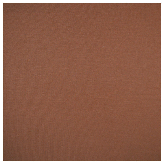 Jersey Stoffpaket Blümchen und uni goldbraun mit Bündchen